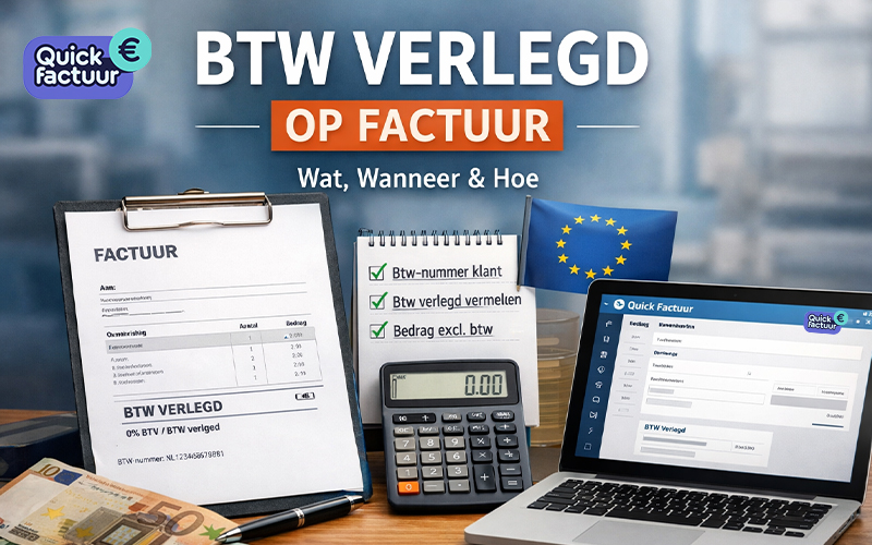 btw verlegd op factuur